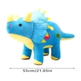 thumbnail image 2 of Wizlet 21.6in Dinosaur Plush Pillows, Soft and Cuddly Triceratops Plush Plush Toy, for Valentine's Day Birthday Xmas Christmas Best Gifts (Red), 2 of 5