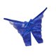 thumbnail image 1 of Gibobby Ropa interior de encaje sexy Tanga Mujer Sentido Bordado Caliente Bragas Ahuecadas Archivo Abierto T Pantalones(Azul,Talla única), 1 of 4