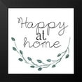 thumbnail image 2 of Villa, Mlli 15x15 Black Modern Framed Museum Art Print Titled - Happy At Home Blue, 2 of 5