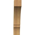 thumbnail image 2 of 5 1/2"W x 28"D x 28"H Balboa Smooth Knee Brace, Western Red Cedar, 2 of 4