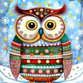 thumbnail image 1 of 5D DIY Kit Búho Navideño Del 30x30cm, 1 of 9