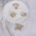 thumbnail image 6 of HOOUN Fashion pearl cute brooch pin Charm Sweater Cardigan Clip Chain Brooches Jewe:yy-A1, 6 of 9