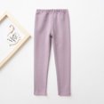 thumbnail image 5 of Huowey Girls Pants Child Kids Spring Autumn Solid Color Woolen Warm Comfortable Outwear Pants, 5 of 5