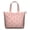 Pink Cow Heart, variant on Pink Cow Strawberry Scarf Pattern Travel Tote Bags for Women Carry On,Large Weekender Bags for Women Travel,Multi Functional Duffle Bag for Work,Shopping,Sports