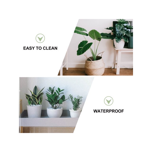 Plant Pot Holder 1Pc Universal Wheel Flowerpot Base Flower Pot Holder Water Storage Tray (White)