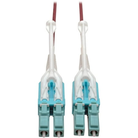 UPC: 0037332201706 | Tripp Lite 10 Gb Duplex Multimode 50/125 OM4 LSZH Fiber Patch Cable (LC/LC) Push/Pull Tabs Magenta 6 m (20 ft.)