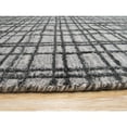 thumbnail image 5 of EORC Silver Handmade Bamboo Silk Contemporary Thomas Rug, 5' x 8'-Color:Silver,Material:bamboo-silk, 5 of 5