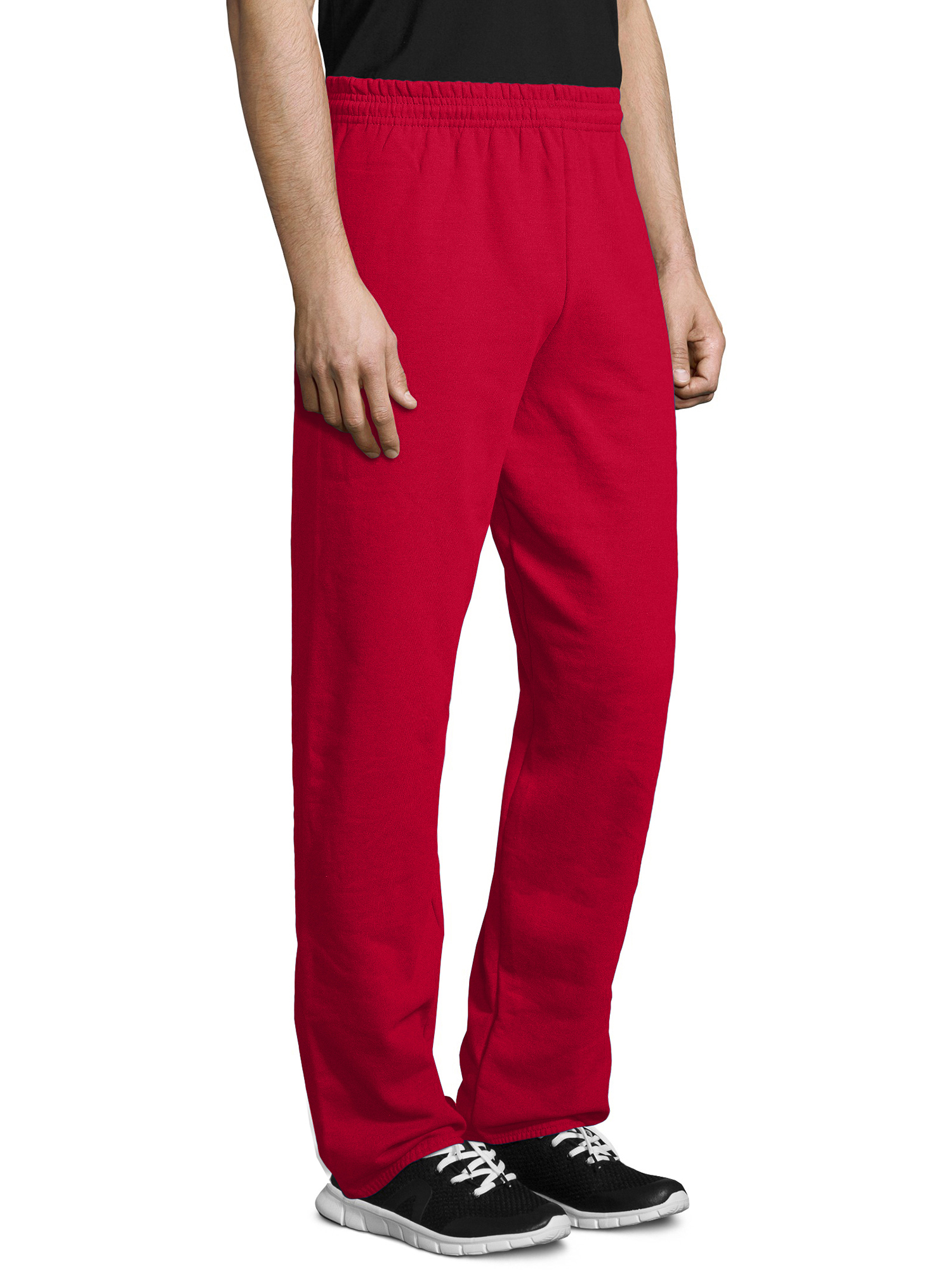 Hanes Men's and Big Men's EcoSmart Fleece Sweatpants, Sizes S-3XL - image 3 of 6