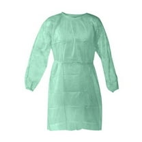 Disposable Green Isolation Gown Size Universal, Qty 25 Pcs