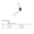 thumbnail image 2 of Codera de lacrosse con forma de G, con forma de G, sin bisagras, color blanco, 2 of 3
