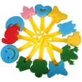 thumbnail image 3 of Coofit 34PCS Sponge Painting Brush Kit Cute DIY Sponge Drawing Paint Tool Art Supply, 3 of 7