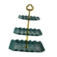 thumbnail image 6 of Cupcake Stand Cookie 3 Tier Display Plate Centerpiece Cake Stand Fruits Snack Serving Tray Dessert Stand for Party Baby, 6 of 8