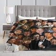 thumbnail image 4 of Hugh Jackman Soft and Comfortable Warm Fleece Blankets Beach Blanket Picnic Blankets Throw Blankets (50"x40"), 4 of 6