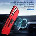 thumbnail image 2 of [PST] Motorola Moto G Pure 2021 Étui, Coque Rigide Magnétique Robuste avec Support Anneau, 2 of 4