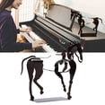 thumbnail image 4 of Desktop Sculpture, Lifelike Exquisite Standing Horse Statue  For Home Decoration For Fireplace, 4 of 8