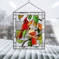 thumbnail image 4 of Travelwant Multicolor Birds on a Wire High Stained Plexiglass Suncatcher Window Panel, Bird Series Ornaments Pendant Home Decoration, Hanging for Windows Doors Home Decoration and Gifts, 4 of 7
