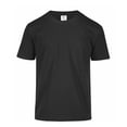 thumbnail image 1 of Playera Peso Completo de Cuello Redondo y Manga Corta, Unisex para Jóvenes, Color Negro, 100% Algodón, Talla Chica Yazbek J0300, 1 of 3