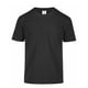 thumbnail image 1 of Playera Peso Completo de Cuello Redondo y Manga Corta, Unisex para Jóvenes, Color Negro, 100% Algodón, Talla Mediana Yazbek J0300, 1 of 3