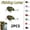 A2, variant on Bisitoy Fishing Lures for Trout and Panfish - Spinner Baits with Rotating Blades, Ultra Sharp Treble Hooks (A3)