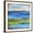 Brown Frame, variant on Art.com Blue Ridge Escape I Art Print by Erin Ashley, 16" x 16"