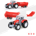 thumbnail image 1 of Die-cast Farm Vehicles Tractor Engineering Car Mini Car Engineering Car Model Model Tractor Toys Model for Kids Xmas Gifts Tractor Red, 1 of 6