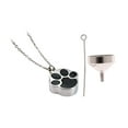 thumbnail image 2 of Encantos de joyería de cremación Yuyangstore regalo con embudo para Amigos Padres plata, 2 of 8
