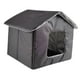 thumbnail image 3 of Casa para gatos, cama para mascotas, interior cerrado, cálida, cueva para mascotas M, 3 of 9