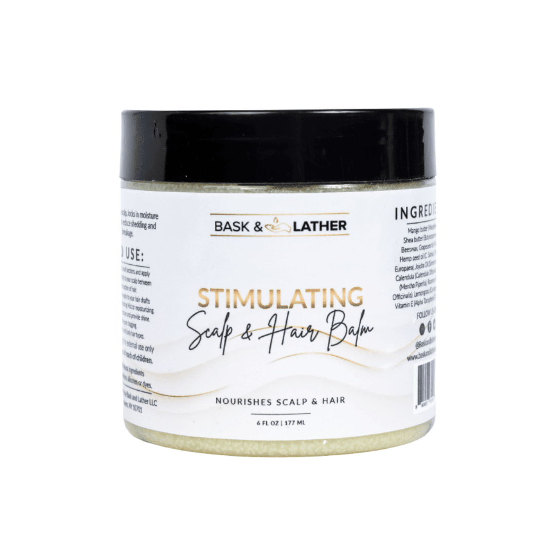 Bask & Lather Scalp & Hair Balm 6 oz