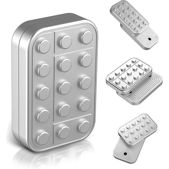 2025 latest Fidget Toys Adults MagneticMetal Fidget Slider  EDC Haptic Fidget Toys for Adults white