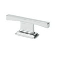 thumbnail image 1 of Tirette d'Armoire Carrée Fine Transitionnelle 16 mm - Chrome Vif, 1 of 1