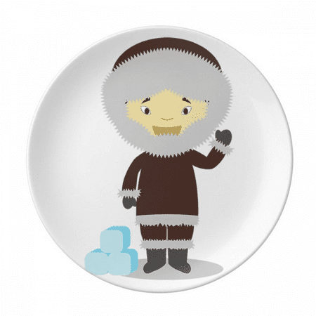 

ColdGreenland Cartoon Plate Decorative Porcelain Salver Tableware Dinner Dish