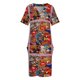 thumbnail image 4 of ARTE: Abstracto Jerga Fantasía Cómic Surrealista Estampado Suelto Bolsillo Vestido vestidos para eventos especiales vestido vestidos, 4 of 7