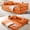 Orange, variant on Vanress 79" Convertible Sofa Bed, Corduroy Boneless Couch Bed for Living Room, Floor Folding Sleeper Sofa Couch Bed with Gold Fixed-Shape Frame, Futon Sofa Bed Pull Out Couch, No Assembly, Orange