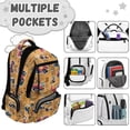 thumbnail image 7 of HUIACONG Construction Truck Print School Backpack for Kids Boys Age 5-16 Spacious Water Repellent Bookbag with Adjustable Padded Straps Multi Pocket Durable School Bag for Travel Daily Use, 7 of 7