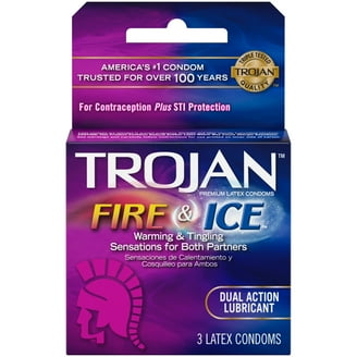 TROJAN NaturaLamb Latex Free Luxury Lubricated Condoms, 3 Count HSA/FSA  Eligible - Walmart.com