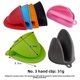 thumbnail image 1 of Pinza de silicona gruesa para manos, con aislamiento térmico, antiescaldaduras, antideslizante, impermeable, para horno microondas, pinza para platos, 1 of 5