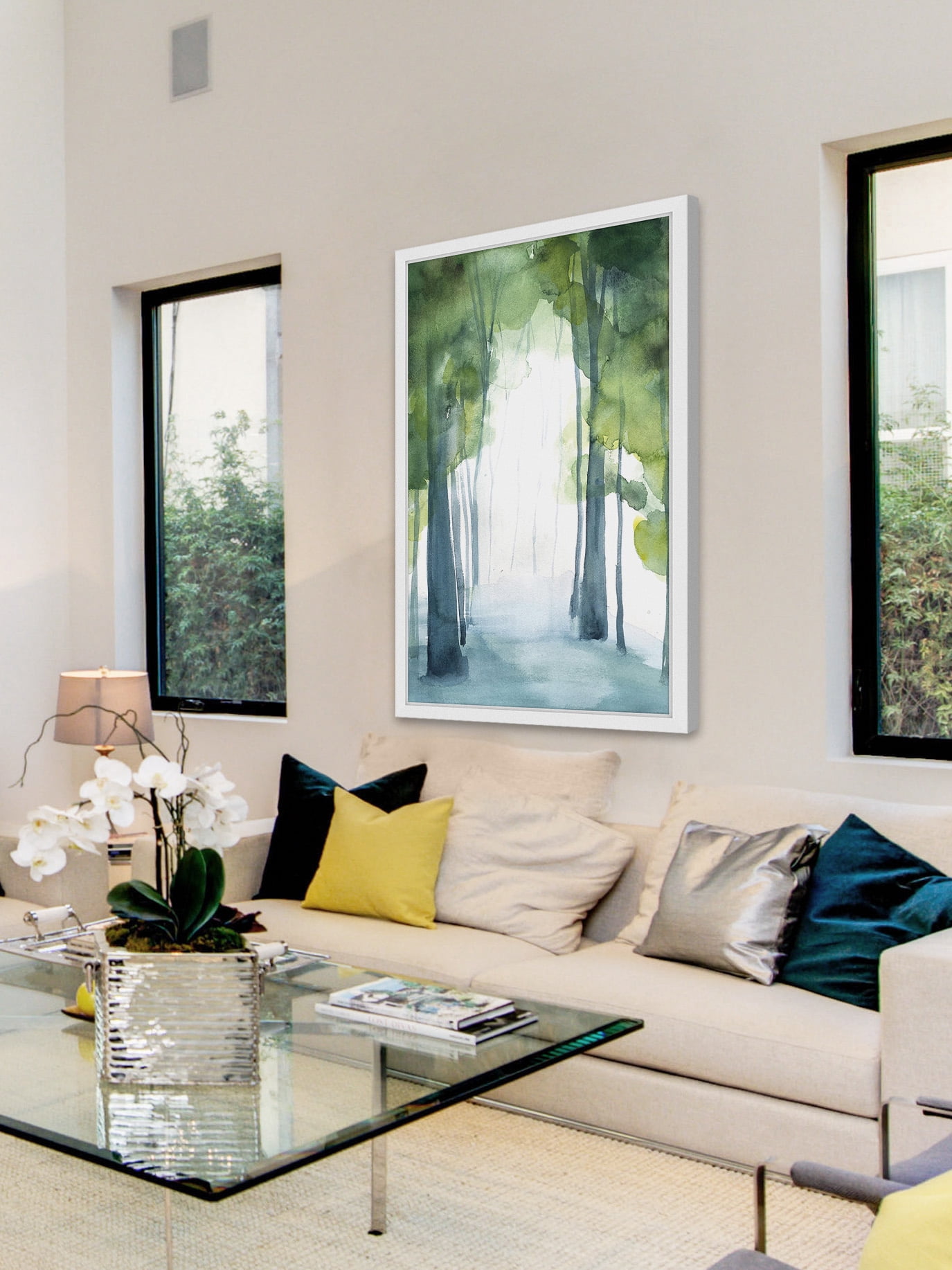 "Grove" Framed Painting Print