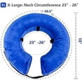 thumbnail image 2 of Collar inflable ZHAOCHENG para perros, uso posquirúrgico, collar de recuperación, tipo cono suave, XL 45X44CM, 2 of 4