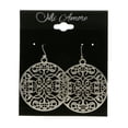 thumbnail image 3 of Mi Amore Dangle-Earrings Silver-Tone, 3 of 5