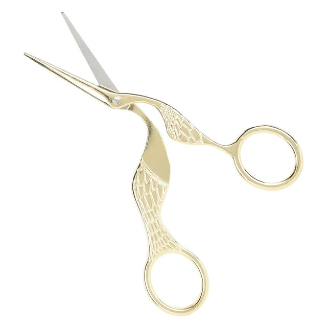 AMONIDA Embroidery Scissors Sewing Scissors Vintage Craft Scissors Bird Shape Stainless Steel Tip Sewing Embroidery Scissors