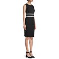 thumbnail image 5 of Evan Picone Women’s Crepe Colorblocked Dress, 5 of 6