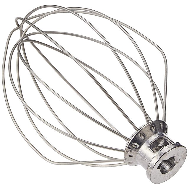 For K5AWW Wire Whip Replacement for Kitchen 5QT 5K5SS 5KPM5 Mixer for 5 Quart Lift Machines Wire Whip 6Pcs