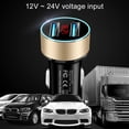 thumbnail image 3 of Flmtop Universal Car Vehicle 3.1A Dual USB Mobile Phone Quick Charging Charger, 3 of 9