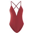 thumbnail image 5 of Cathalem Plus Size Swimwear Tummy Control Swimwear Bathing Suit,RD3 XL, 5 of 5