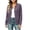 Purple, variant on Livrdious Womens Lightweight Cardigan Sweater Long Sleeve Button Down Knit Cardigan with Lapel Collar