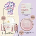 thumbnail image 2 of Amscan My First Birthday Girl Party Kit with Decorations and Tableware, 1 Count, 2 of 5