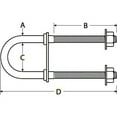 thumbnail image 2 of Attwood Bow Eye U-Bolt, 1/2"-13 x 3-1/4", 2 of 2