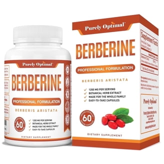 LEAN Nutraceuticals Berberine Supplement, 1200mg, 60 Capsules, Supports Blood Sugar, Cholesterol, Gut Health