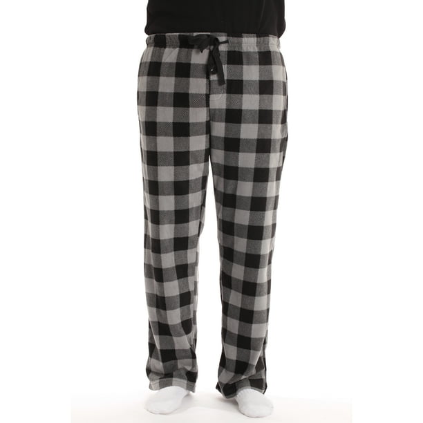 Followme - #FollowMe Microfleece Mens Pajama Pants with Pockets (Grey ...
