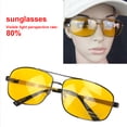 thumbnail image 4 of Minnieouse Gafas de conducción Gafas de sol con almohadilla nasal de silicona resistente a los arañazos ajustable Gafas protectoras retro Alta claridad Type3 NO3 Minnieouse YJ0020, 4 of 6